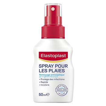 Спрей-плівка антисептичний Elastoplast для обробки порізів, подряпин, ран 50мл