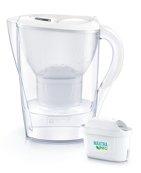 Фільтр-кувшин BRITA Marella Memo MXPro 2.4л, электронный индикатор, с картриджем (1052789)