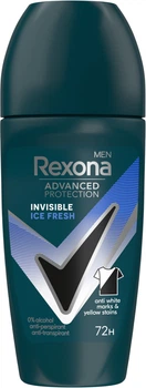 Кульковий антиперспірант Rexona Men Прозорий лід до 72 годин 50 мл (59099246)