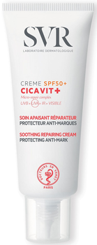 Krem do twarzy z filtrem SPF SVR Cicavit kojąco-regenerujący SPF 50+ 40 ml (3662361001026)