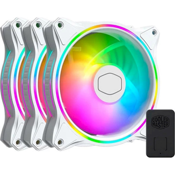 вентилятор Cooler Master MasterFan MF120 Halo White Edition 3-Pack (MFL-B2DW-183PA-R1)