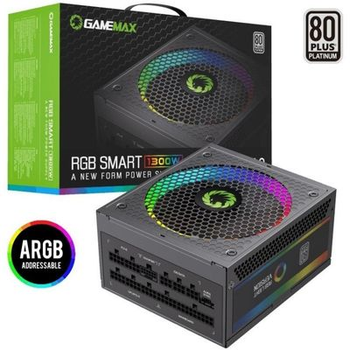 Блок питания GAMEMAX RGB-1300 (ATX3.0 PCIE5.0)