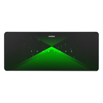 Коврик для мыши Ugreen 800x300x4 мм Прошитый край игровой Зеленый (15348)