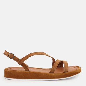 Женские сандалии замшевые PARADIZE SHOES SAN-5900 36 23.2 см Корица (ROZ6501090404)