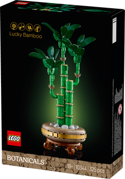 Лего Ботаника букет Бамбук счастья Цветочный декор LEGO Icons Botanicals 10344