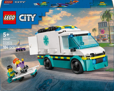 Конструктор Лего Сити Машина скороя помощь Lego City 60451