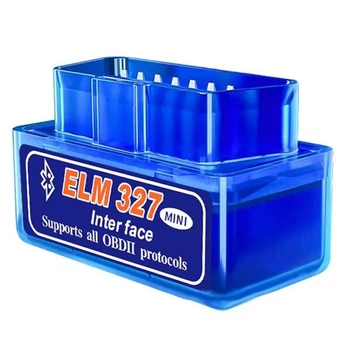 Автосканер ELM327 OBD2 v1.5 Bluetooth (1 плата) – универсальный диагностический сканер для авто на Android, Windows и Torque Pro