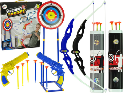 Стрілецький набір LEAN Toys з аксесуарами 134 см 10471 (5904665993095)