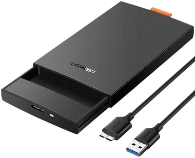 Kieszeń zewnętrzna Ugreen SSD/HDD 2.5" SATA III USB 3.0 Black (1206824426)
