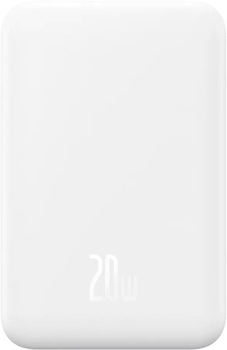 УМБ Baseus Magnetic Mini Wireless 5000mAh 20W White (P10022107223-00)