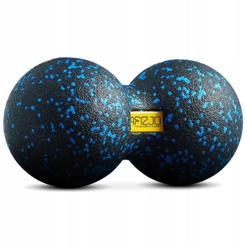 Масажний м'яч подвійний 4FIZJO EPP DuoBall 12 Black/Blue (P-5907222931349)