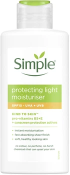 Легкий защитный крем SIMPLE Kind to Skin с SPF15 125 мл (8710908435812)