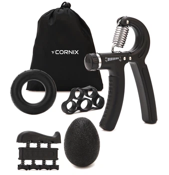 Набір еспандерів Cornix Hand Grip Workout Kit 5 шт XR-0269 Black