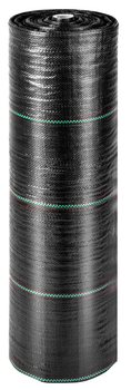 Agrotkanina ogrodowa Plonos + 50 szpilek 1.6 m x 50 m 90 g/m2 Czarna (5903890629076)