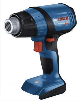 Профессиональный аккумуляторный технический фен Bosch Professional GHG 18V-50: без АКБ,2 насадки, 300°С/500°С