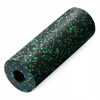 Масажний ролик 4FIZJO EPP PRO+ 45 x 14.5 см (валик, роллер) гладкий Black/Green (P-5907739310590)