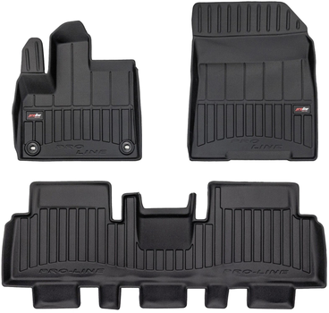 Автомобільні килимки Frogum ProLine 3D Fiat E-Doblo / Peugeot e-Rifter 2022 3 шт (5902643430358)