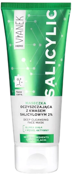 Маска для обличчя Vianek Hero Salicylic з саліциловою кислотою 75 мл (5906657521392)