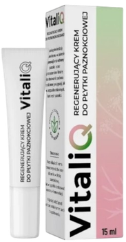 Krem do płytki paznokciowej Vitaliq regenerujący 15 ml (5907291109045)