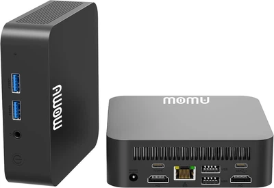 Мини ПК AWOW AK10X / Intel N100 / RAM 16GB / SSD 512GB / 2 х HDMI / LAN / Wi-Fi 5 / Bluetooth 5.2 / Windows 11 / Black Б/В