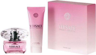 Набір для жінок Versace Bright Crystal Лосьйон для тіла 100 мл + Туалетна вода 50 мл (8011003995776)