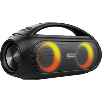 Акустична система REAL-EL X-745 40W Bluetooth RGB IPX5 Black (EL121600012)