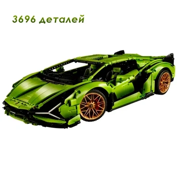 Конструктор Technic Lamborghini Sian FKP 37 3696 деталей (42115)