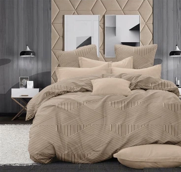 Простынь MirSon Бязь 17-0630&nbsp;Diamond&nbsp;Beige 220x240 см (2200008464943)
