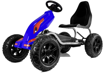 Go-Cart na pedały Lean Cars B012 Niebieski (5908275996019)