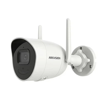 Камера відеоспостереження з мікрофоном і динаміками Hikvision DS-2CV2041G2-IDW/W, 4 Мп, фіксований об’єктив 2.8 мм, захист IP66, корпус білий