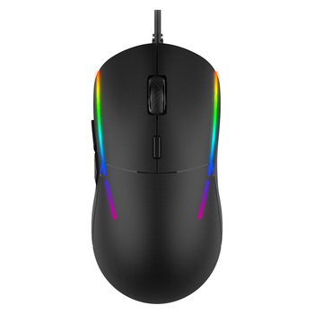 Мышь проводная GamePro GM400 оптическая 800–7200dpi с RGB-подсветкой Black