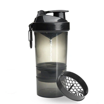 Спортивний шейкер SmartShake Original2GO чорний 600 мл (10560802)