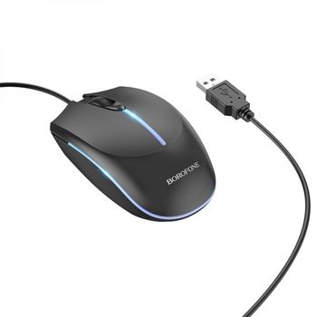 USB Мышь Borofone BG10 (Черный)