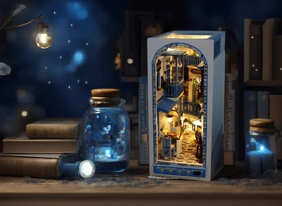 Домик в книге Букнук Букнук (Бук нук) Румбокс Морской Бриз с Led-подсветкой (TC18)