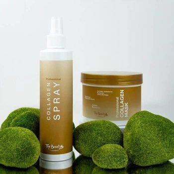 Набір для відновлення волосся Top Beauty Professional Collagen (маска, спрей)