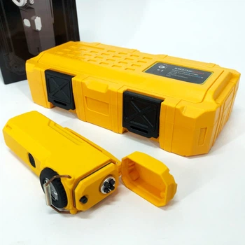 Фонарь-зажигалка MULTIFUNCTIONAL D51-COB 500 лм, USB зарядка, зеленый