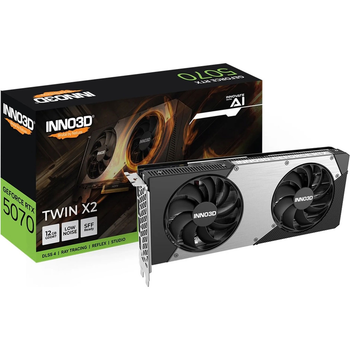 Видеокарта Inno3D GeForce RTX 5070 Twin X2 12G (N50702-12D7-195064N) EU [135644]