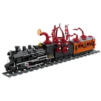 Конструктор DK 80017 Паровоз Demon Slayer Mugen Assemeled Unlimited Train 1760 деталей