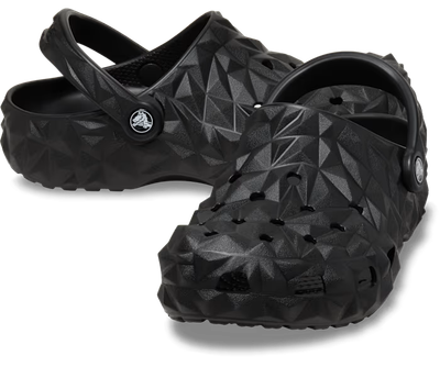 Чоловічі крокси Crocs Geometric Clog Black (38-39, чорний)
