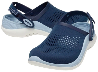 Чоловічі Крокс лайтрайд Клог 360 Сині Crocs Literide Clog 360 Clog Navy/Blue Grey (37-38, синій)