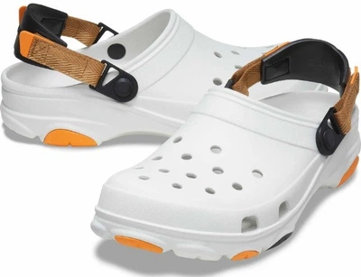Жіночі крокси Crocs Classic All Terrain White/Multi (43-44, білий)