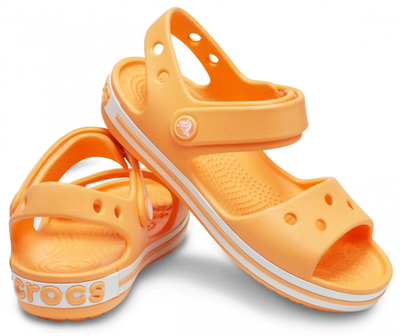 Дитячі сандалії для дівчинки Crocs Bayaband Kids Sandal Cantaloupe (33/34, помаранчевий)