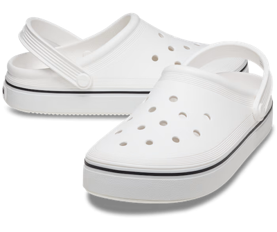 Жіночі крокси Crocs Crocband Clog Off Court White (37-38, білий)
