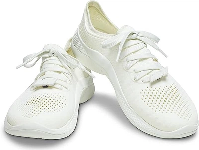 Жіночі Крокс кросівки Лайтрайд 360 білі Crocs Literide 360 Marbled Pacer Almost White (39-40, білий)