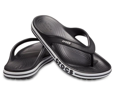 Чоловічі в'єтнамки Crocs Bayaband Flip Black/White (42-43, чорний)