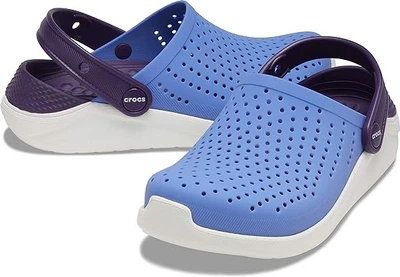 Дитячі крокси-сабо для хлопчика Crocs Literide Kids Lapis/Mulberry (29/30, світло синій)
