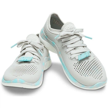 Чоловічі кросівки Crocs Literide 360 Marbled Pacer Pearl White/Multi (40-41, сірий)