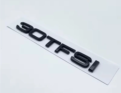 Надпись значок на багажник эмблема AUDI 30 TFSI ЧЕРНЫЙ ГЛЯНЕЦ 8V0-853-744-K-T94