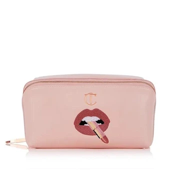 Лимитированная косметичка PILLOW TALK MAKEUP BAG, большая, розовая