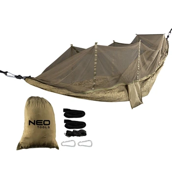 Гамак NEO Tools (200 кг, 330x140 см) с москитной сеткой (25928)